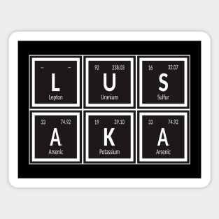 Lusaka City of Elements Sticker